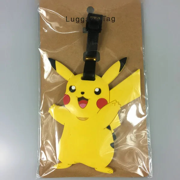 Pokemon Pikachu Gengar Luggage Tags