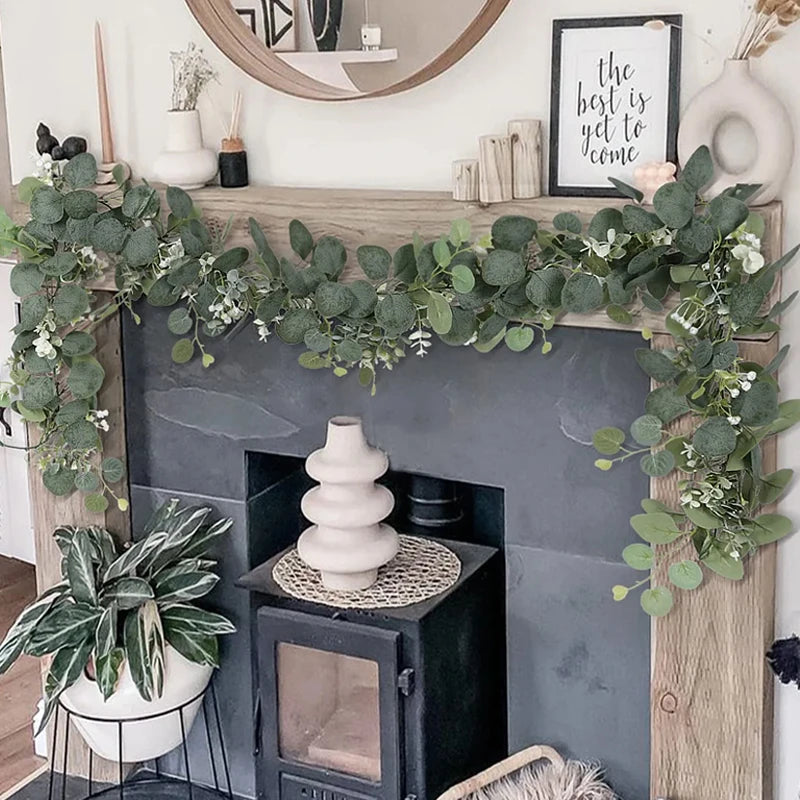 Artificial Eucalyptus Greenery Vines