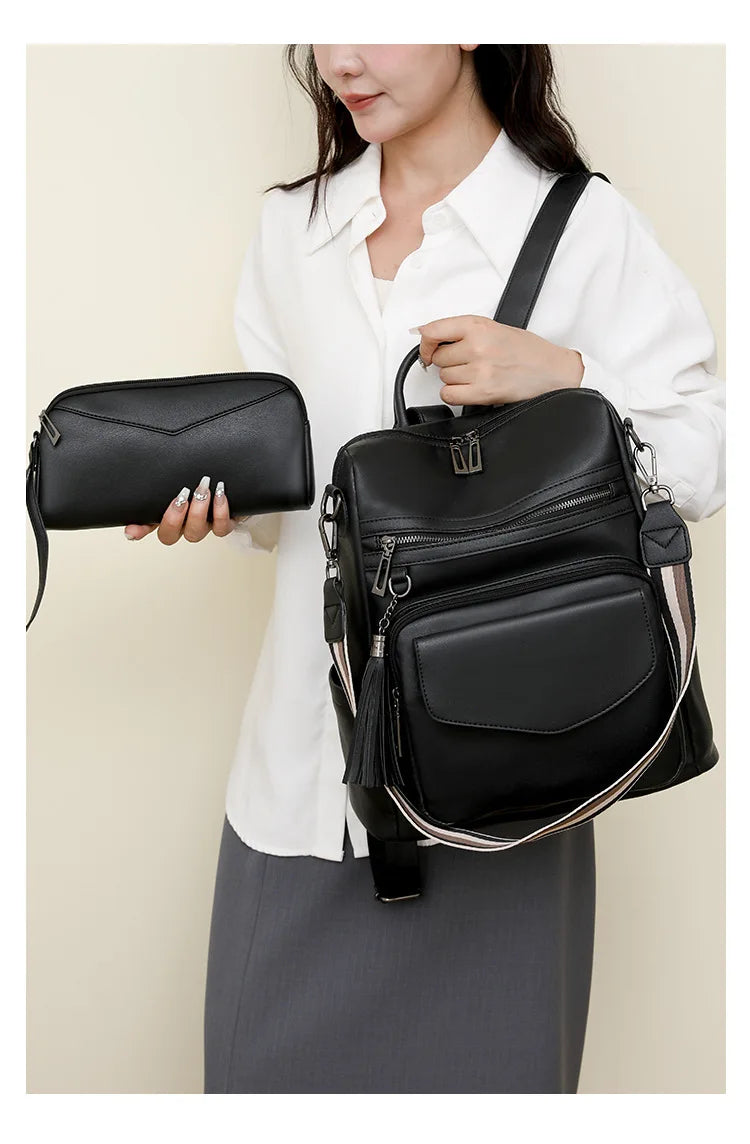 Large Womens Leather Backpacks