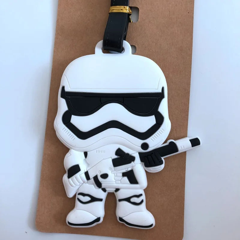 Star Wars PVC Soft Rubber Luggage Tag