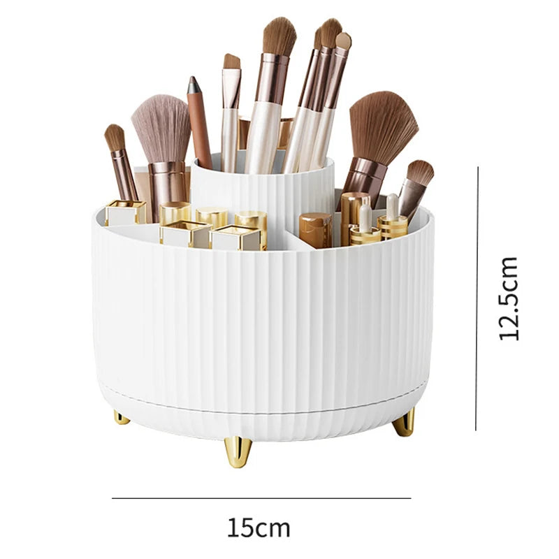 360 Rotating Makeup Desktop Cosmetic Storage