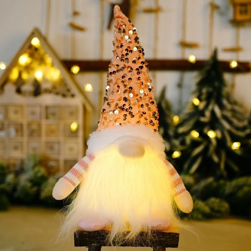 30cm Light Up Gnome Christmas Gnomes