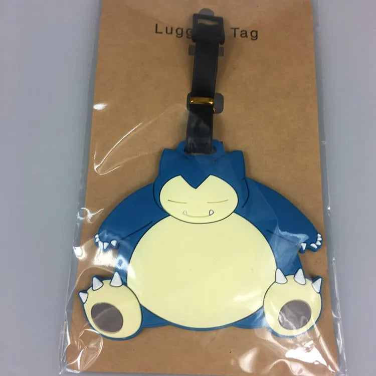 Pokemon Pikachu Gengar Luggage Tags