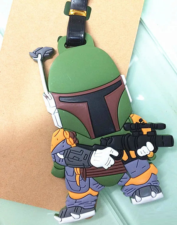 Star Wars PVC Soft Rubber Luggage Tag